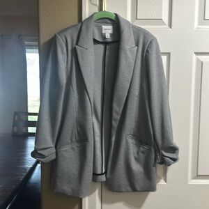 Large Nine West black and white blazer.
